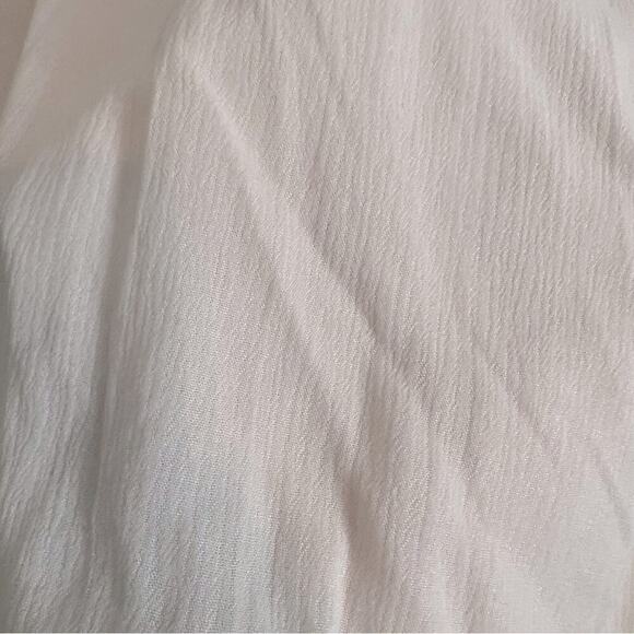 Umgee Boho Festival Lined Ivory Mini Dress- Size S - Picture 8 of 8